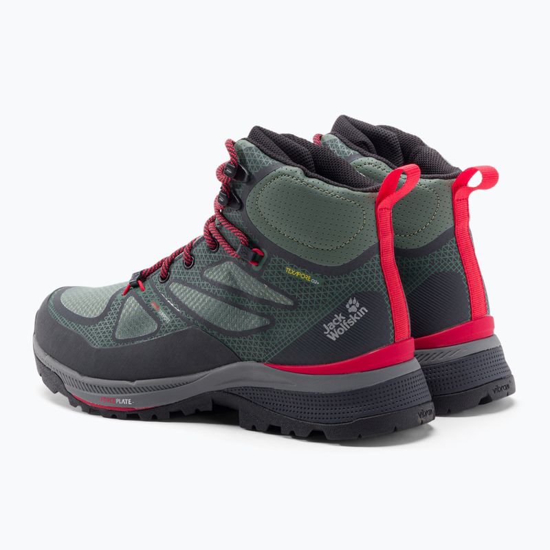 Cizme de trekking pentru femei Jack Wolfskin Force Striker Texapore Mid verde 4038871_4175 3