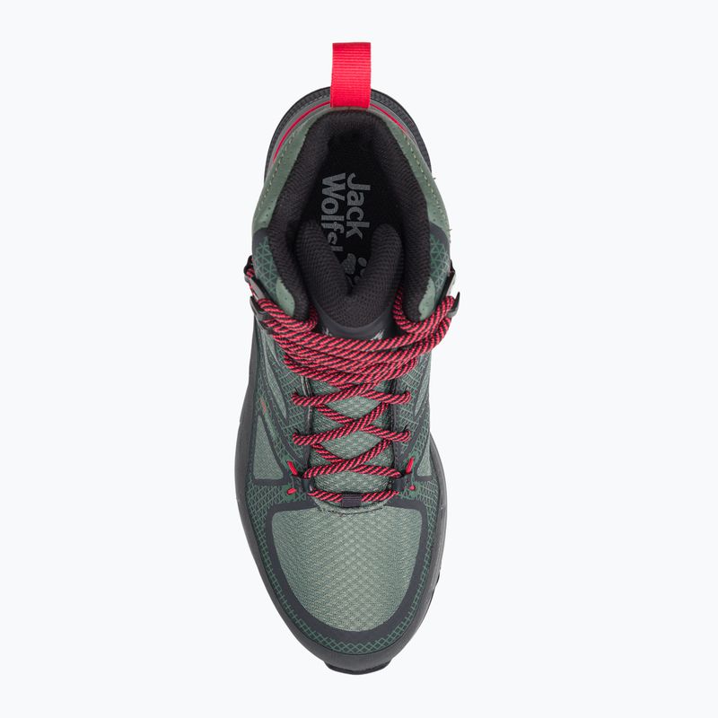 Cizme de trekking pentru femei Jack Wolfskin Force Striker Texapore Mid verde 4038871_4175 6