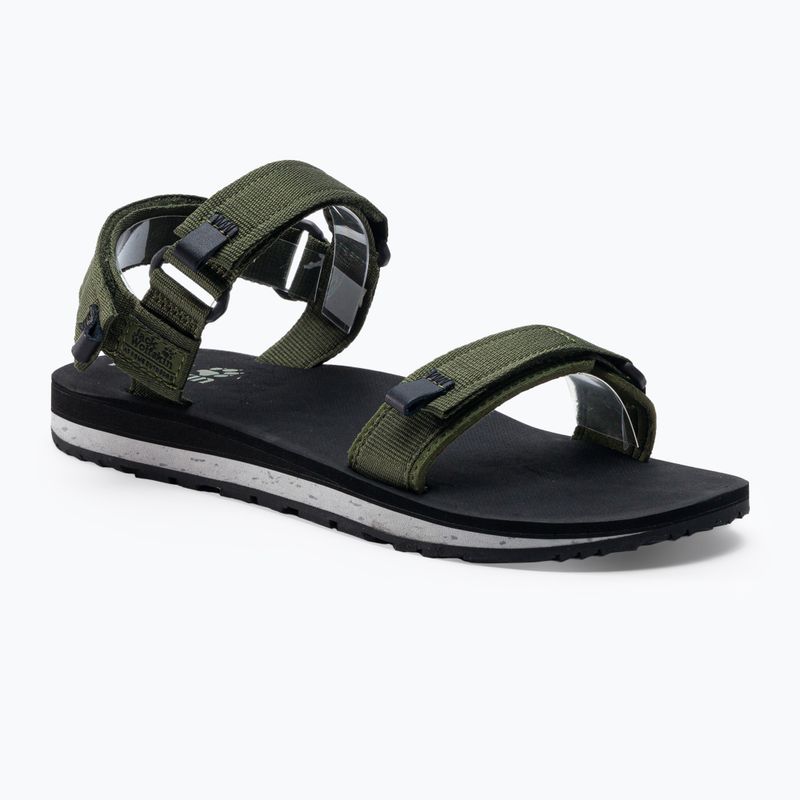 Sandale de drumeție pentru bărbați Jack Wolfskin Outfresh Sandal verde 4039441_4298_070