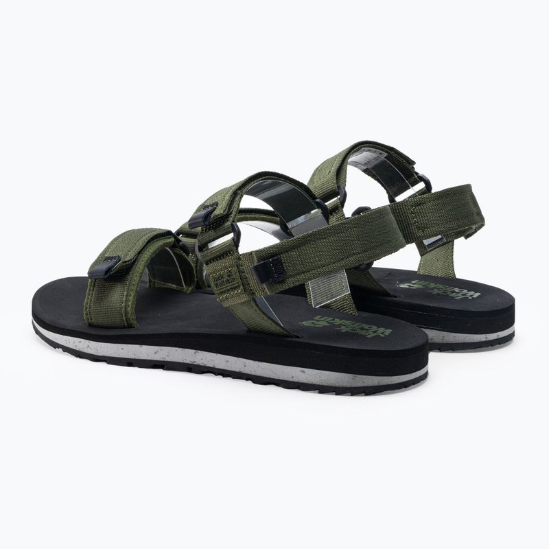 Sandale de drumeție pentru bărbați Jack Wolfskin Outfresh Sandal verde 4039441_4298_070 4