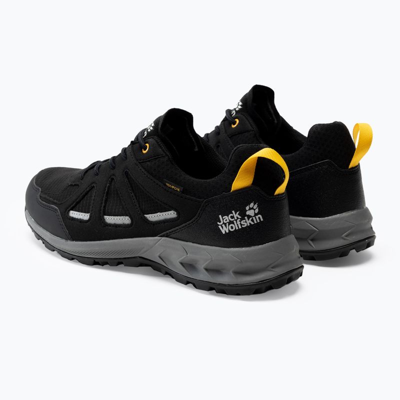 Cizme de trekking pentru bărbați Jack Wolfskin Woodland 2 Texapore Low negru 4051271_6055 3
