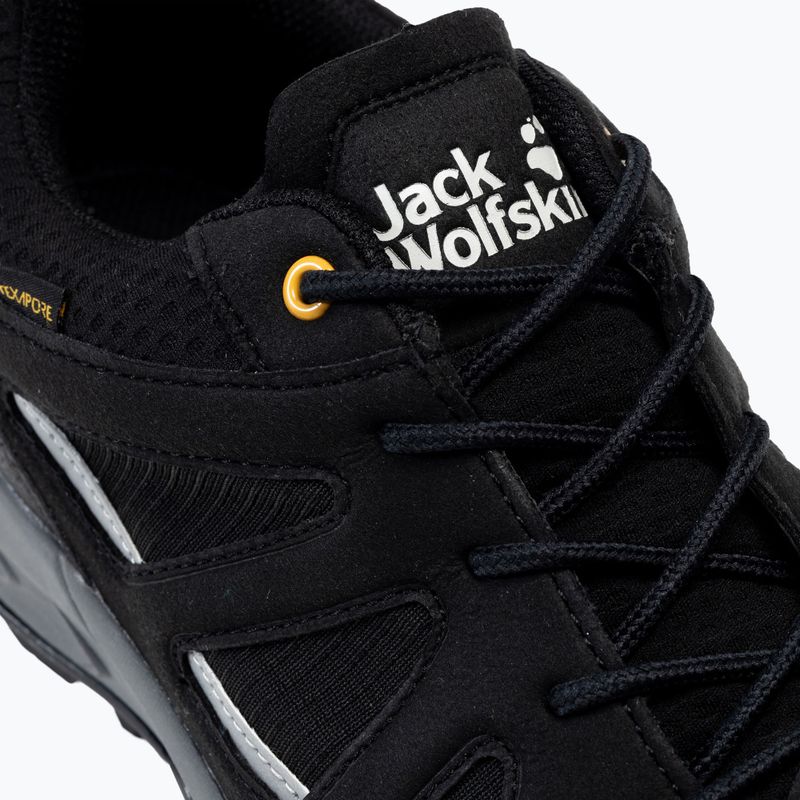 Cizme de trekking pentru bărbați Jack Wolfskin Woodland 2 Texapore Low negru 4051271_6055 7