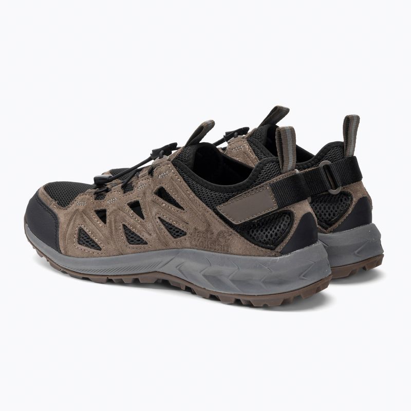 Jack Wolfskin cizme de trekking pentru bărbați Woodland 2 Hybrid Low maro 4051301 3