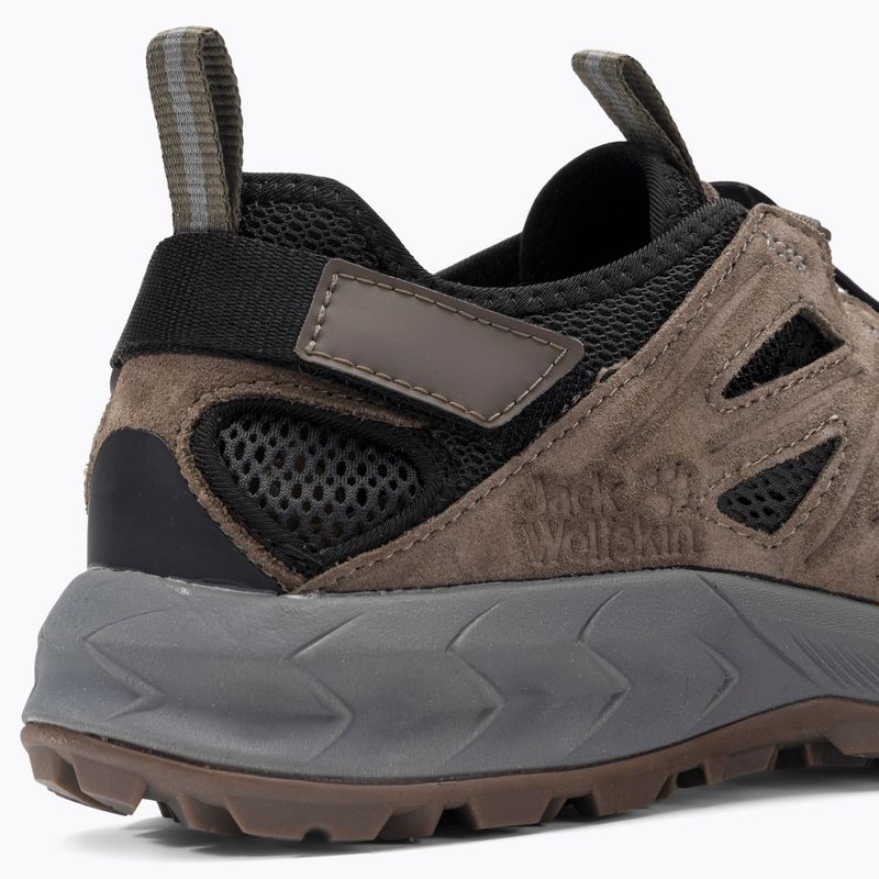 Jack Wolfskin cizme de trekking pentru bărbați Woodland 2 Hybrid Low maro 4051301 8