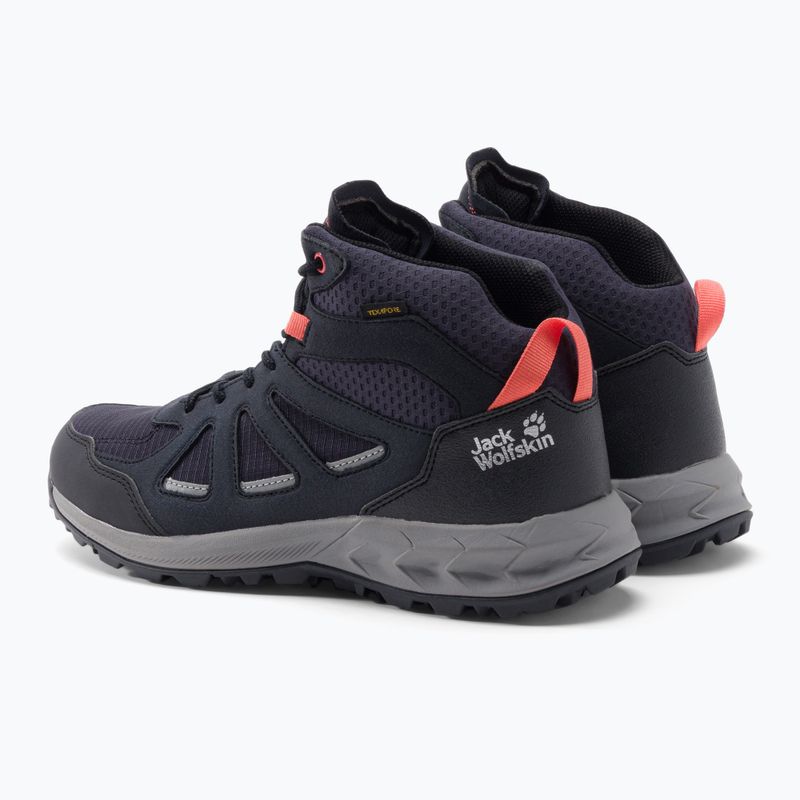 Cizme de trekking pentru femei Jack Wolfskin Woodland 2 Texapore albastru marin 4051331_1207 3
