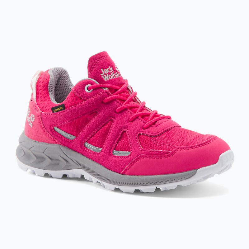 Cizme de trekking pentru femei Jack Wolfskin Woodland 2 Texapore roșu 4051341_2106