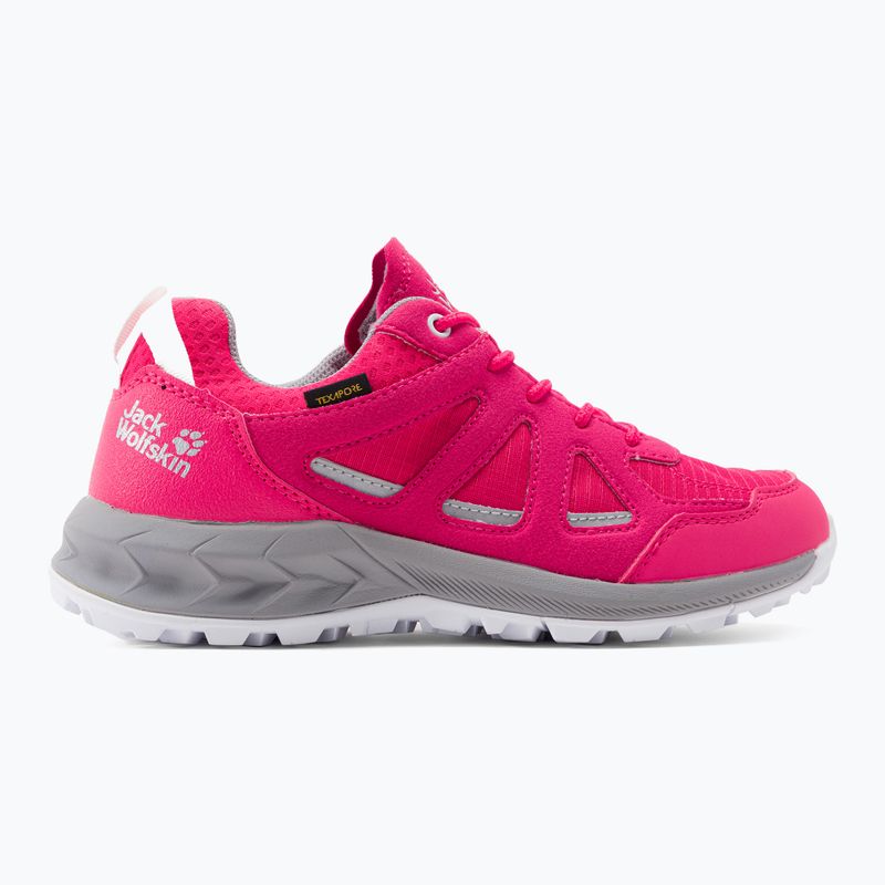 Cizme de trekking pentru femei Jack Wolfskin Woodland 2 Texapore roșu 4051341_2106 2