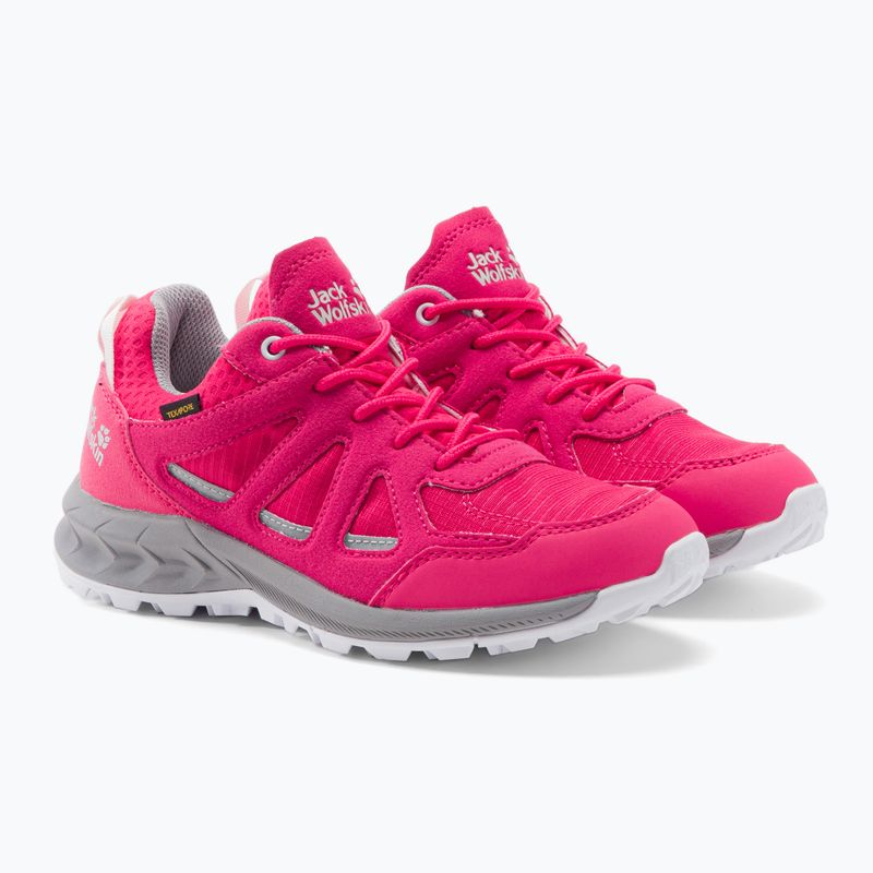 Cizme de trekking pentru femei Jack Wolfskin Woodland 2 Texapore roșu 4051341_2106 5