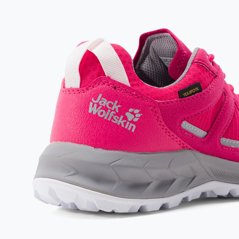 Cizme de trekking pentru femei Jack Wolfskin Woodland 2 Texapore roșu 4051341_2106 7