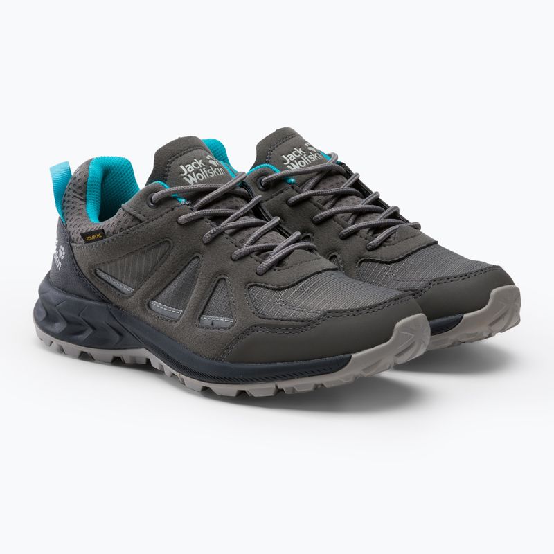 Cizme de trekking pentru femei Jack Wolfskin Woodland 2 Texapore gri 4051341_6338 4