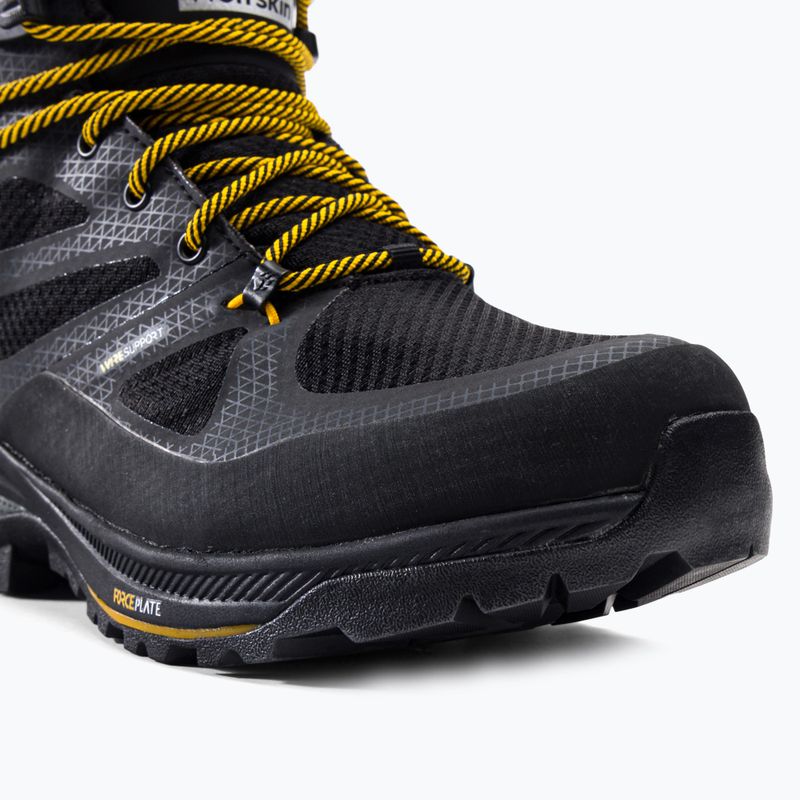 Jack Wolfskin bărbați Jack Wolfskin Force Striker Texapore Mid cizme de trekking black/burly yellow xt 4038823 7