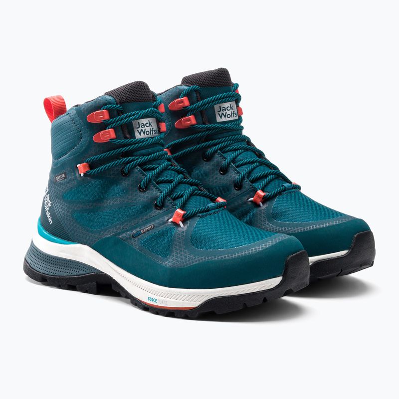 Jack Wolfskin Force Striker Texapore Mid cizme de trekking pentru femei albastru 4038873 5