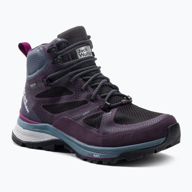 Cizme de trekking pentru femei Jack Wolfskin Force Striker Texapore Mid violet 4038873