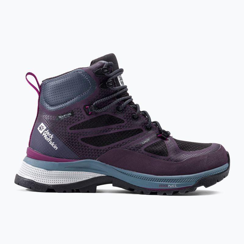 Cizme de trekking pentru femei Jack Wolfskin Force Striker Texapore Mid violet 4038873 2