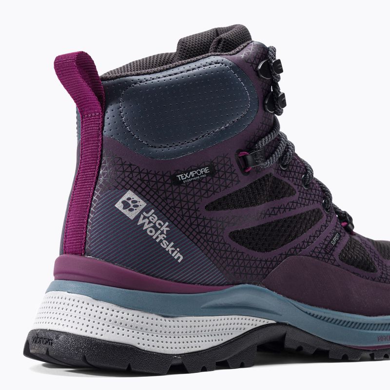 Cizme de trekking pentru femei Jack Wolfskin Force Striker Texapore Mid violet 4038873 8