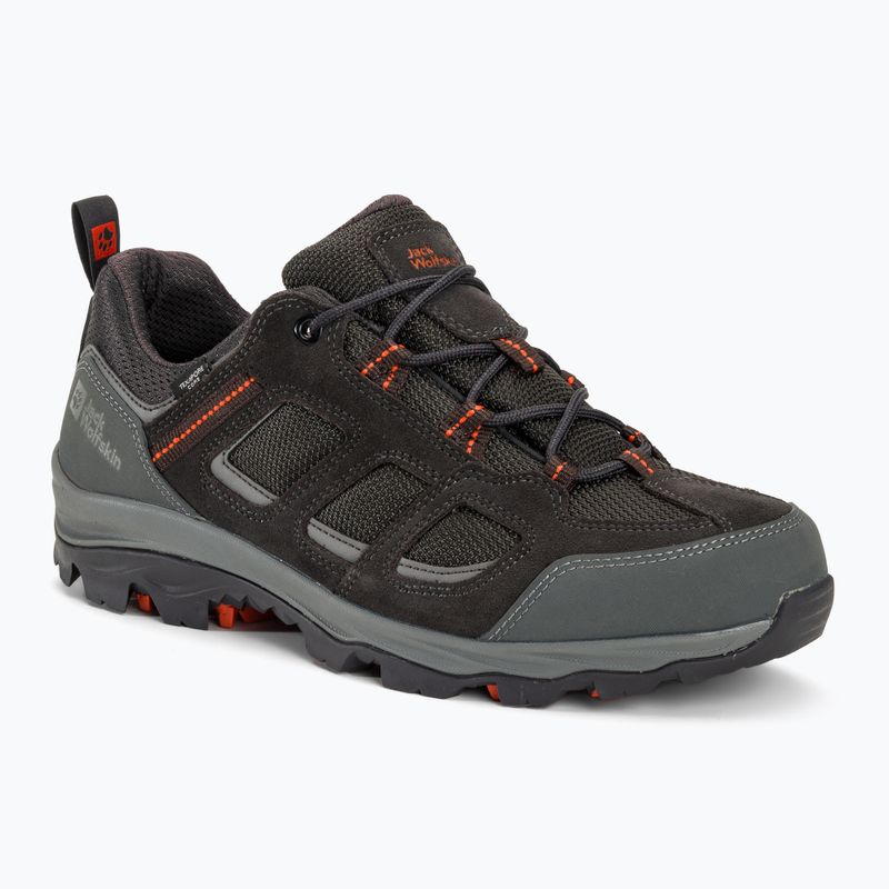 Încălțăminte de trekking pentru bărbați Jack Wolfskin Vojo 3 Texapore Low grey/orange