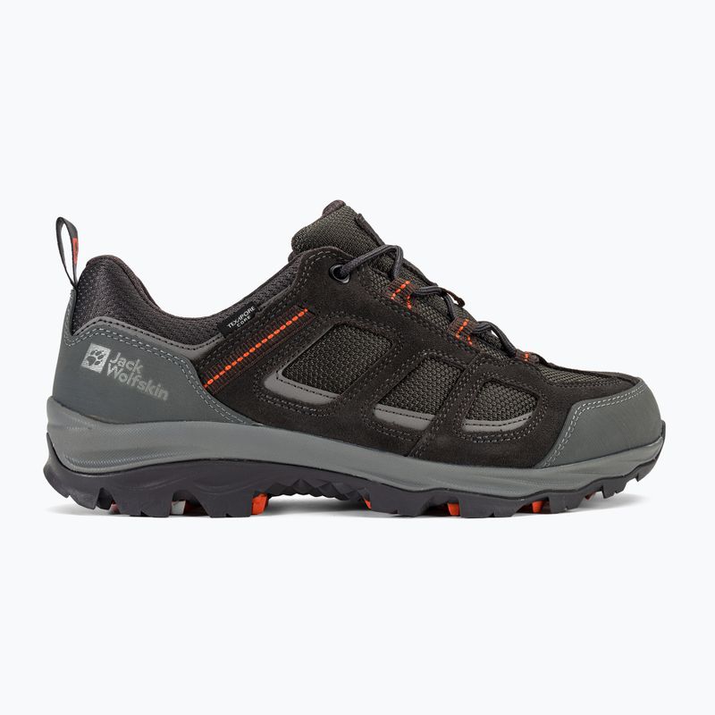 Încălțăminte de trekking pentru bărbați Jack Wolfskin Vojo 3 Texapore Low grey/orange 2