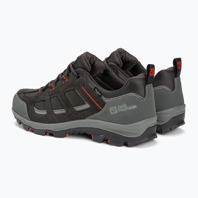 Încălțăminte de trekking pentru bărbați Jack Wolfskin Vojo 3 Texapore Low grey/orange 3