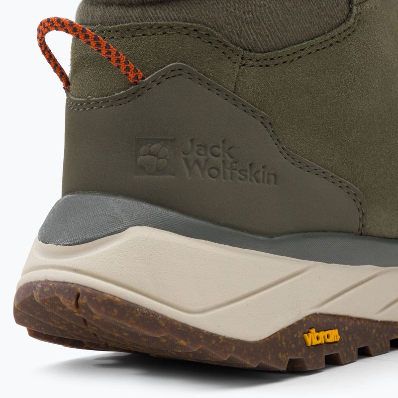 Jack Wolfskin bărbați Terraventure Urban Mid cizme de trekking verde 4053561 8