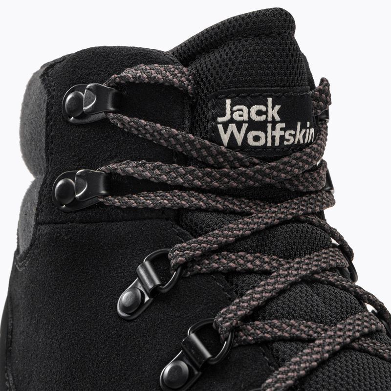 Încălțăminte turistică pentru bărbați Jack Wolfskin Terraventure Urban Mid black 9