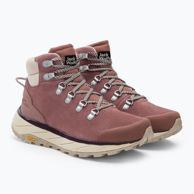 Jack Wolfskin cizme de trekking pentru femei Terraventure Urban Mid maro 4053571 4