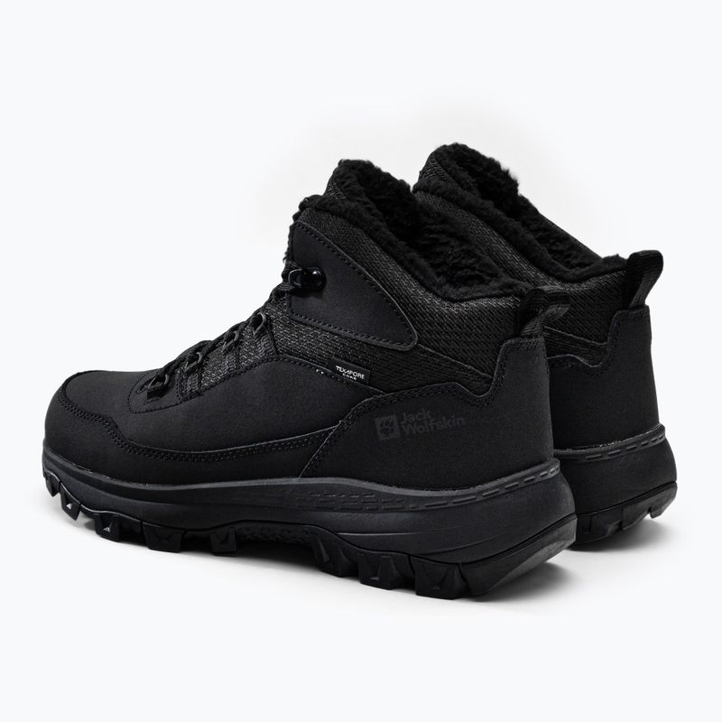 Jack Wolfskin bărbați Everquest Texapore Mid cizme de trekking negru 4053611 3