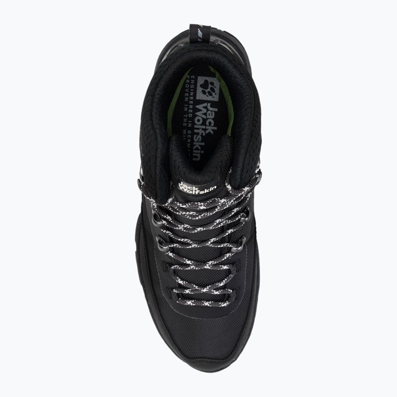 Jack Wolfskin bărbați Jack Wolfskin Rebellion Guide Texapore Mid cizme de trekking negru 4053791 6