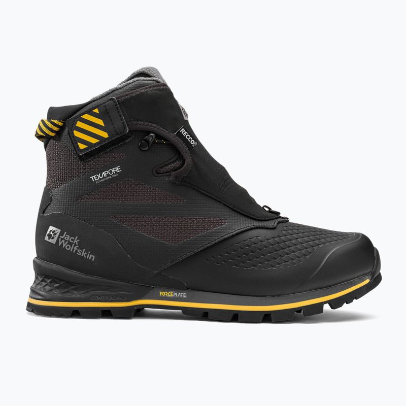 Jack Wolfskin cizme de trekking pentru bărbați 1995 Series Texapore Mid negru 4053991 2