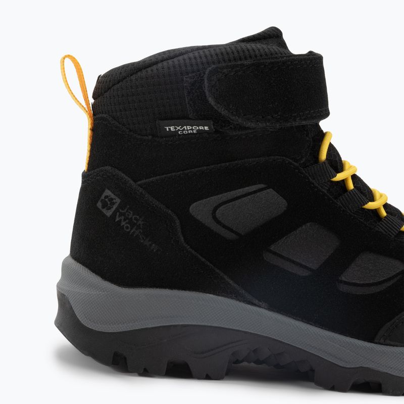 Jack Wolfskin Vojo Lt Texapore Mid cizme de trekking pentru copii negru 4054021 7