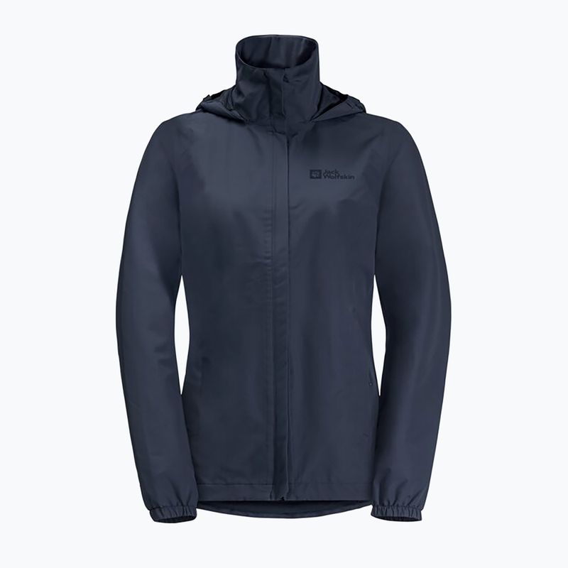 Jack Wolfskin jachetă de ploaie Stormy Point 2L pentru femei, albastru marin 1111202 5