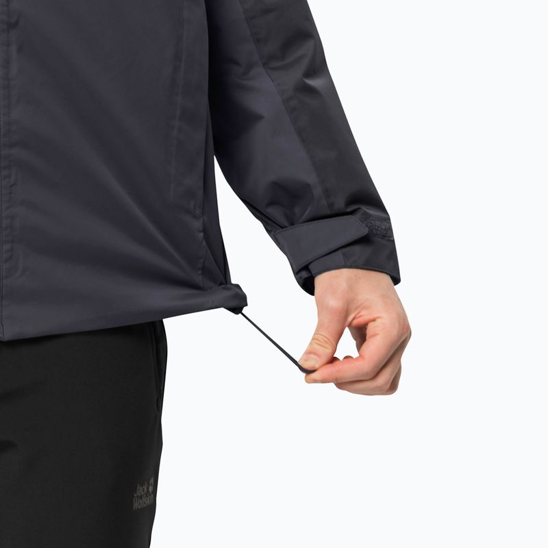 Jack Wolfskin jachetă de bărbați Jasper Ins în jos gri 1114321_6230 3