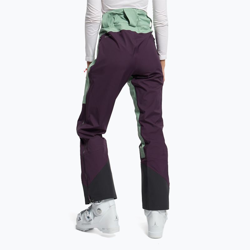 Jack Wolfskin pantaloni de schi Alpspitze 3L pentru femei verde 1115211 4