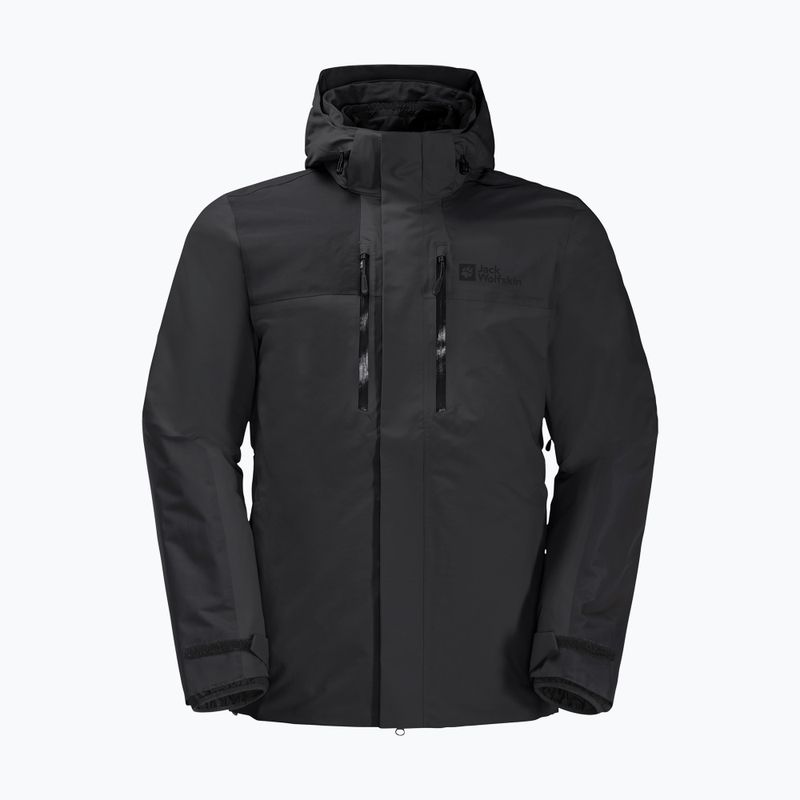 Geacă 3în1 pentru bărbați Jack Wolfskin Jasper neagră 1115261_6_6 7