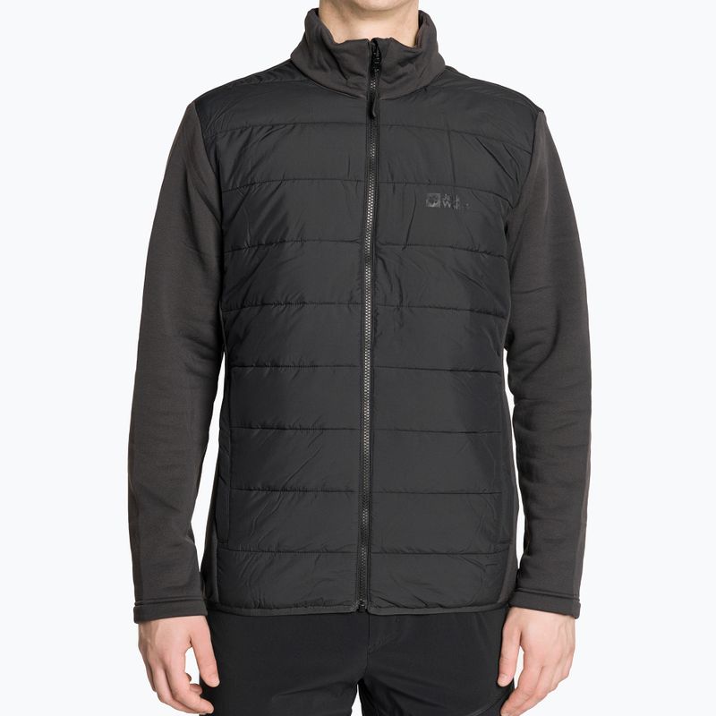 Geacă 3în1 pentru bărbat Jack Wolfskin Glaabach gri-negru 1115291_6_6 10