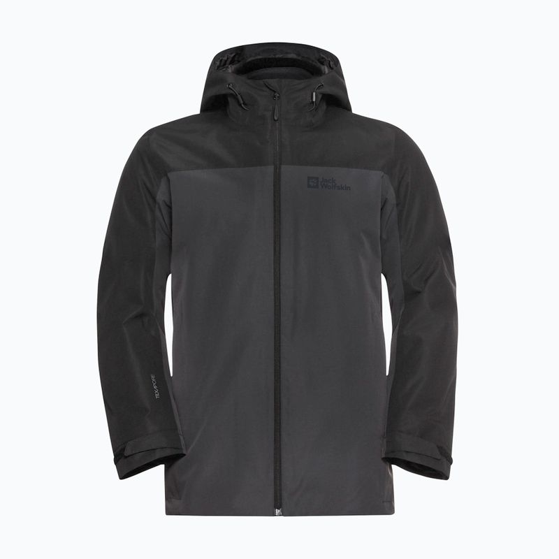 Jachetă 3w1 pentru bărbați  Jack Wolfskin Taubenberg 3In1 phantom 5