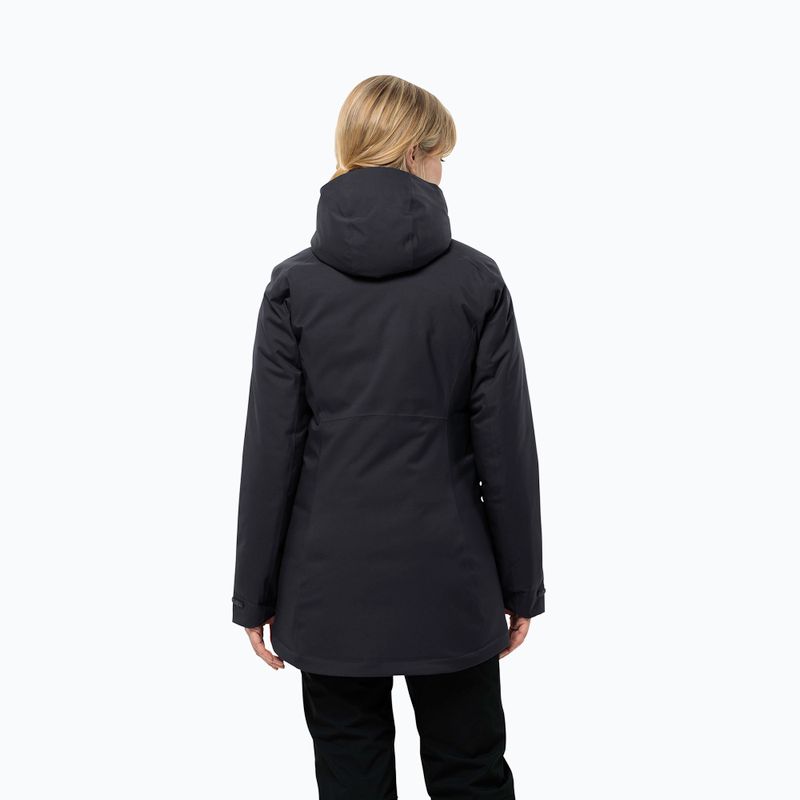 Geacă de iarnă pentru femei Jack Wolfskin Stirnberg Ins black 2