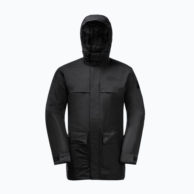 Geacă de iarnă pentru bărbați Jack Wolfskin Winterlager Parka black 7