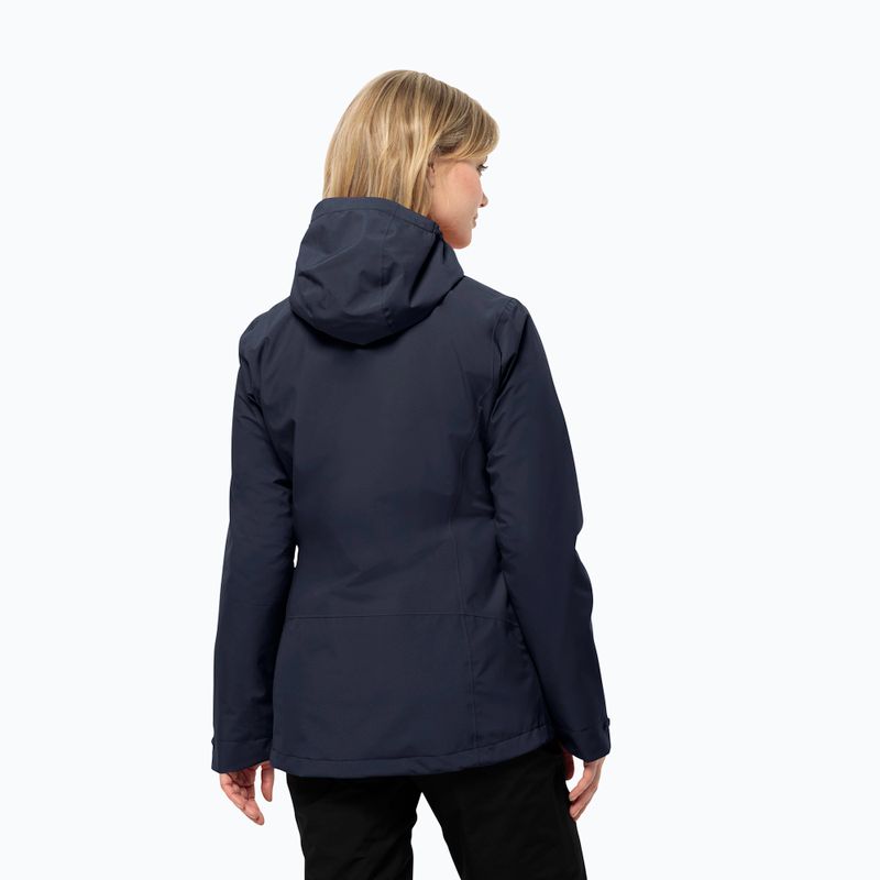 Jachetă 3w1 pentru femei Jack Wolfskin Moonrise 3In1 night blue 2