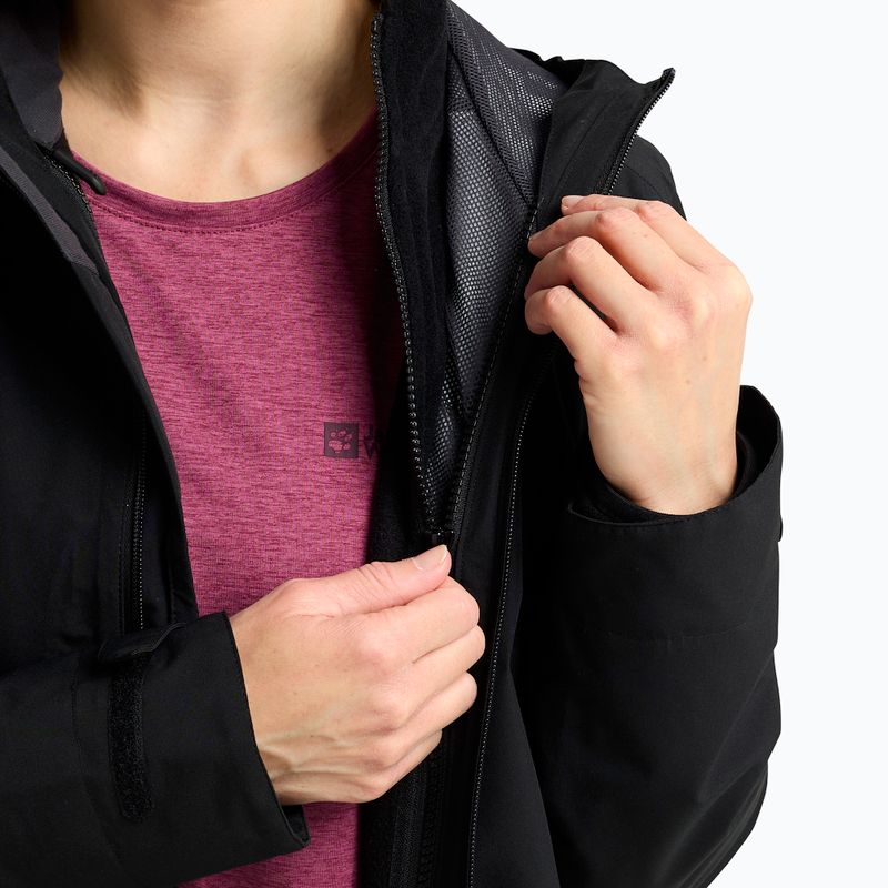 Geacă 3în1 pentru femei Jack Wolfskin Moonrise 3In1 black 8