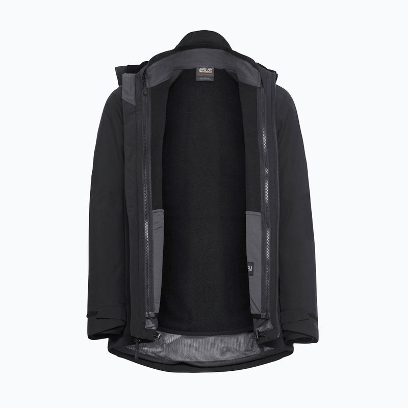 Geacă 3în1 pentru femei Jack Wolfskin Moonrise 3In1 black 15