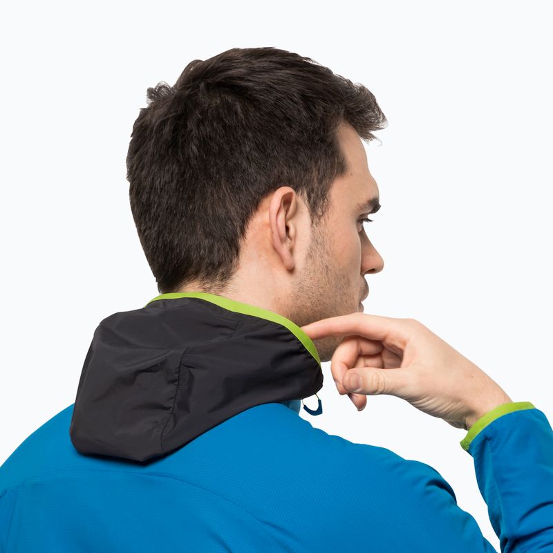 Jack Wolfskin jachetă de schi pentru bărbați Alpspitze Ins Hoody albastru 1206781_1361 4