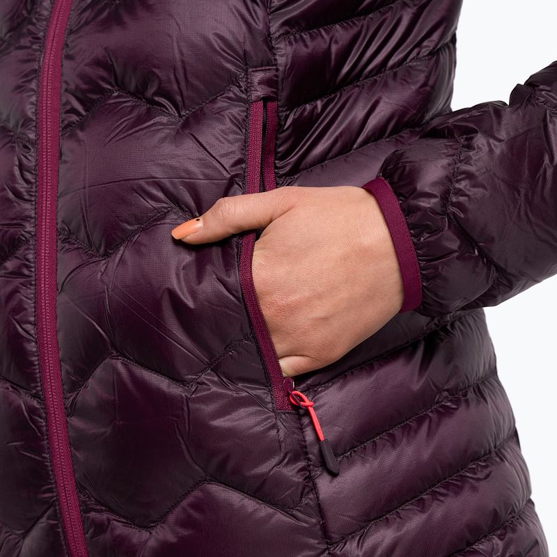 Jack Wolfskin jacheta de schi Alpspitze Down Hoody pentru femei mov 1206791_2042 8