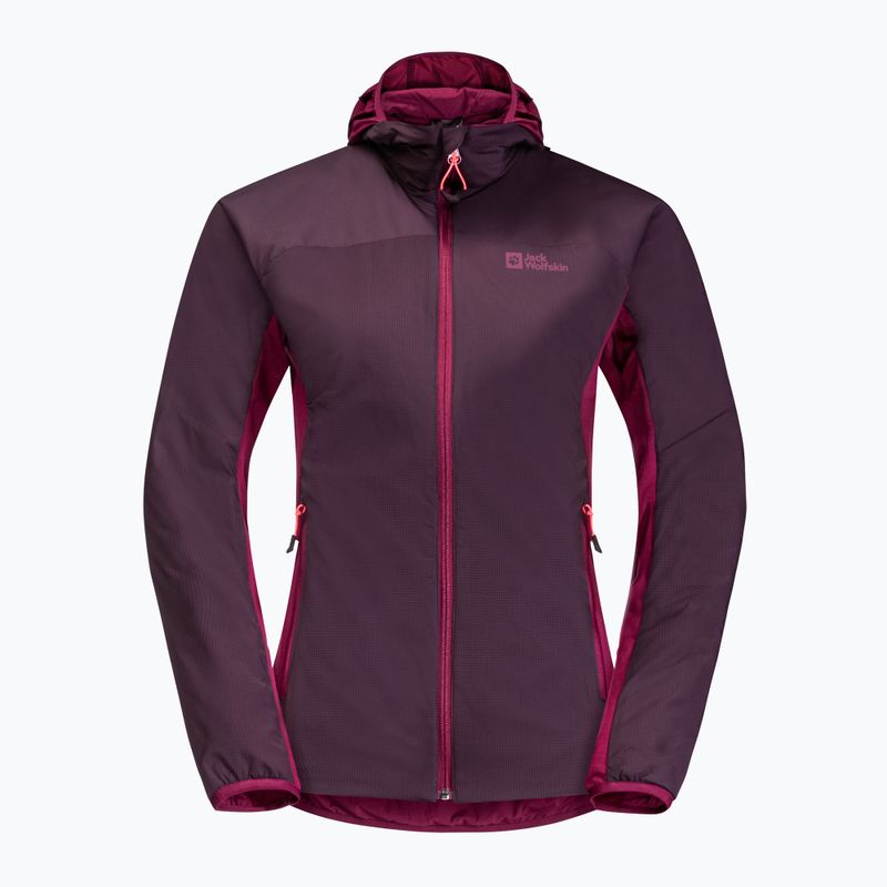 Jack Wolfskin jachetă de schi pentru femei Alpspitze Ins Hoody mov 1206801_2042 9