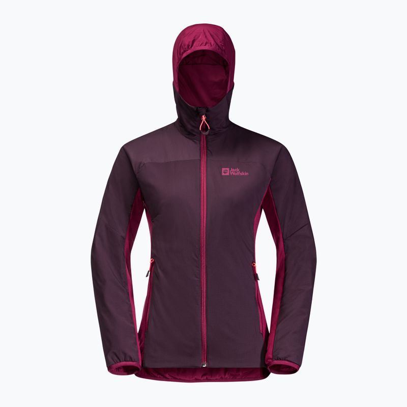 Jack Wolfskin jachetă de schi pentru femei Alpspitze Ins Hoody mov 1206801_2042 10