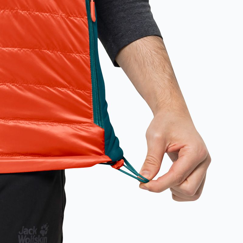 Jack Wolfskin bărbați Routeburn Pro Ins fără mâneci pentru drumeții fără mâneci portocaliu 1206871_3017_002 5