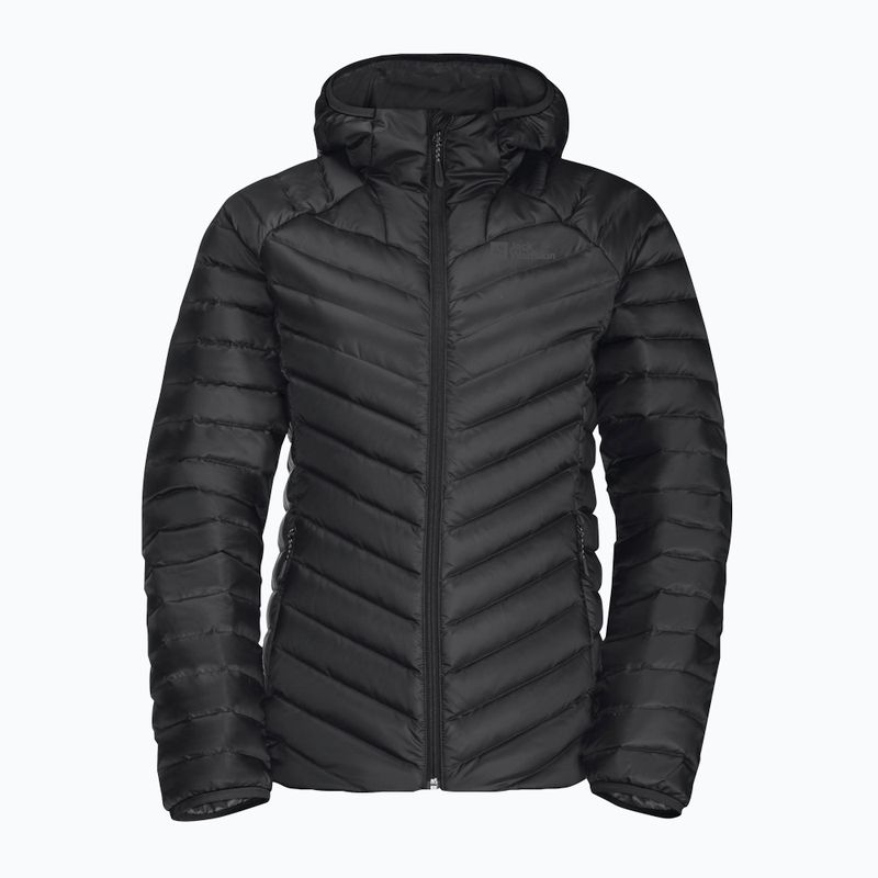 Jack Wolfskin jacheta de femei Passamani Down Hoody negru 11