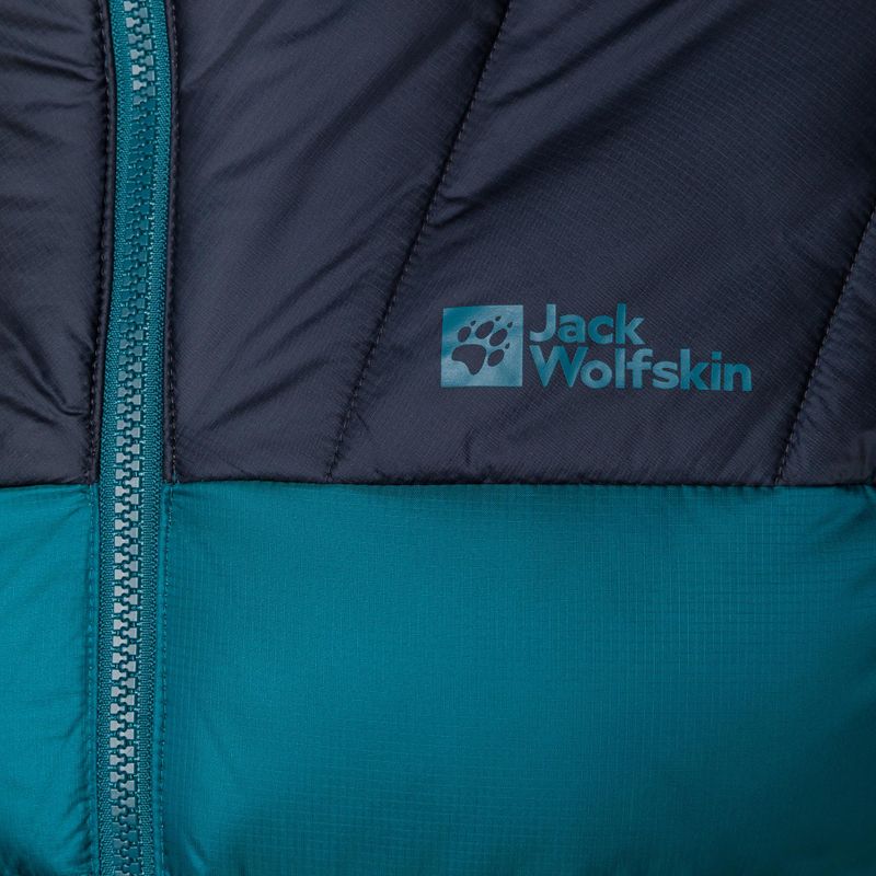 Jack Wolfskin jachetă de bărbați Nebelhorn Down Hoody albastru 1207141_4133 3