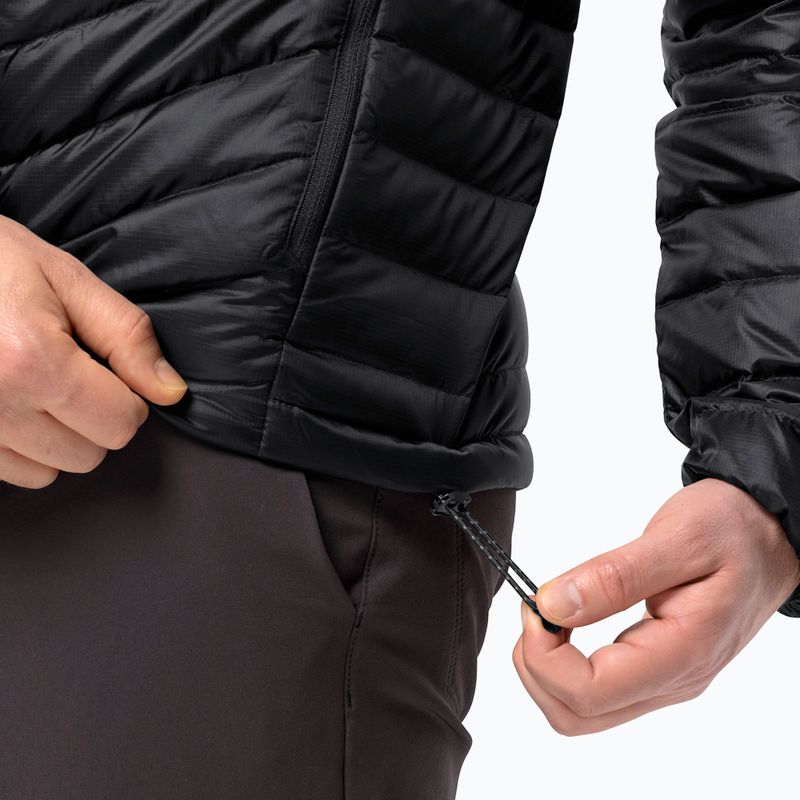 Jack Wolfskin Passamani Down Hoody jachetă cu glugă Phantom pentru bărbați 5