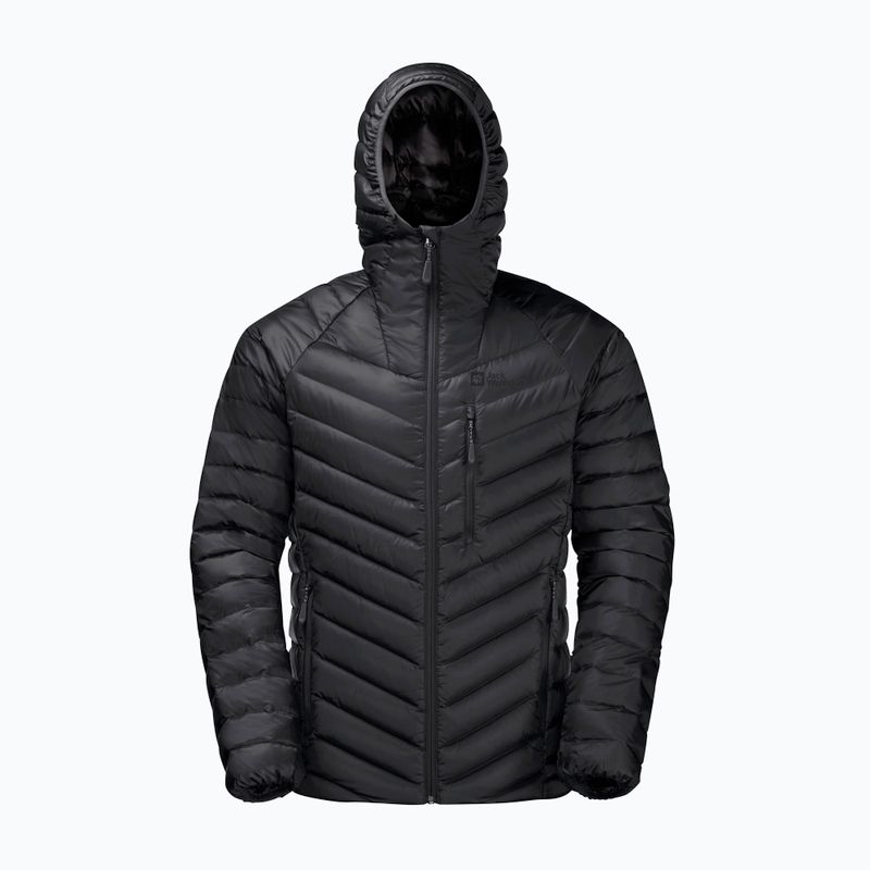 Jack Wolfskin Passamani Down Hoody jachetă cu glugă Phantom pentru bărbați 8