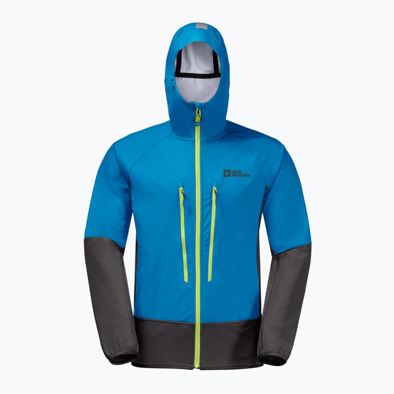 Jack Wolfskin bărbați Alpspitze Hoody jachetă de schi albastru 1307371_1361 8